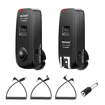Afbeelding van Neewer FC 16 Multi Channel 2,4 GHz 3 in 1 draadloze flitsontspanner/studio flitsontspanner met afstandsbediening voor D7100 D7000 D5100 D5000 D3200 D3100 D600 D90 D800E D800 D300. S D300
