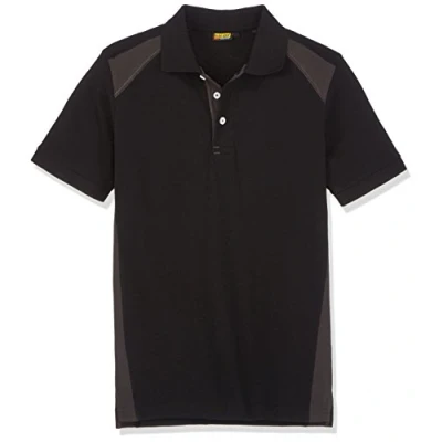 Afbeelding van Blaklader Poloshirt piqué 3324 1050 Zwart/Donkergrijs S