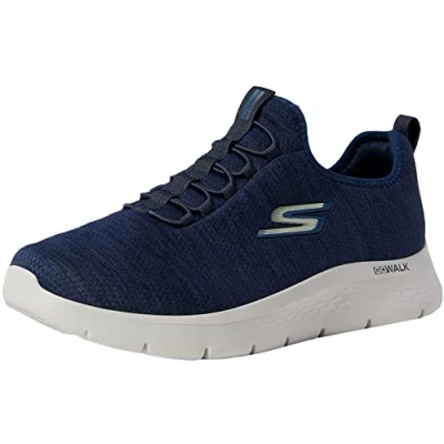 Afbeelding van Skechers Performance GO WALK FLEX Sportieve wandelschoenen, Heren, Maat: 41, Navy/blue Textiel