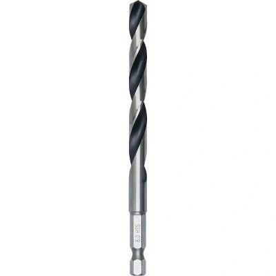 Afbeelding van Bosch Professional 10 e PointTeQ boor met zeskantschacht (voor metaal, Ø: 8,0 mm, Totale lengte: 117 ¼&quot; zeskantschacht, accessoire voor slagschroevendraaier en /schroefmachine)