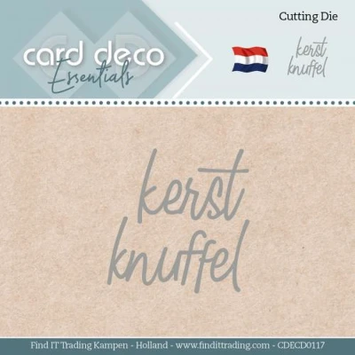 Afbeelding van Card Deco Essentials Dies Kerstknuffel