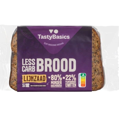 Afbeelding van TastyBasics Brood lijnzaad (250 gr)