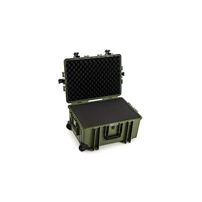 Afbeelding van B &amp; W International Outdoor koffer Typ 6800 70.9 l (b x h d) 660 335 490 mm Brons groen (mat) 6800/BG/SI