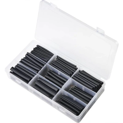 Afbeelding van TRU COMPONENTS TC 9508152 Krimpkous assortiment Zwart Krimpverhouding:3:1 300 stuk(s)