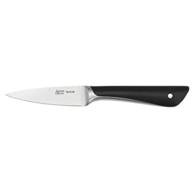 Afbeelding van Jamie Oliver by Tefal K26711 schilmesje 9 cm hoge snijprestaties onmiskenbaar design duurzame en messen roestvrij staal/zwart