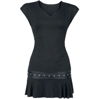 Afbeelding van Spiral Gothic Rock T shirt zwart L 95% viscose, 5% elastaan Gothic, wear