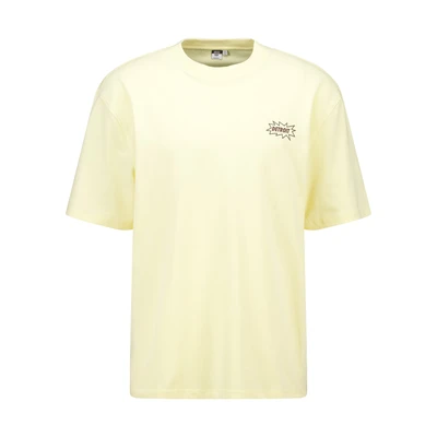 Afbeelding van America Today Tshirt print, Heren, Maat: XS, Light yellow