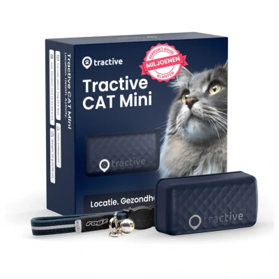 Afbeelding van Tractive Gps Tracker Kat Mini Blauw