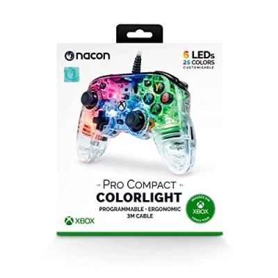 Afbeelding van Nacon Officiële Bedrade Xbox X Pro Controller Rgb