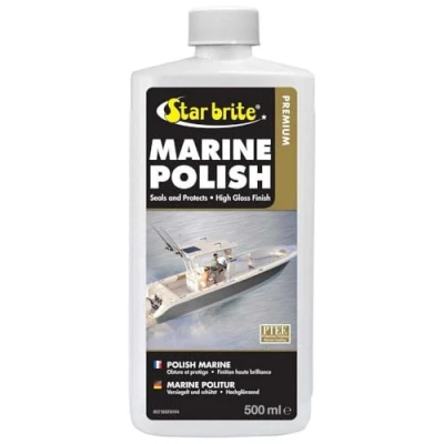 Afbeelding van STAR BRITE Premium Marine Polish Maximale UV Bescherming en Hoogglansafwerking Remmers stoppen Vervaging, Verkalking Oxidatie Stoot Water, Vuil andere Afzettingen af