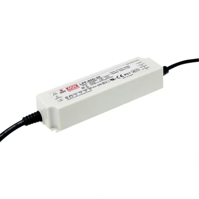 Afbeelding van Mean Well LPF 60 54 LED driver, transformator Constante spanning, stroomsterkte W 1.12 A 32.4 V/DC Niet dimbaar, PFC schakeling,