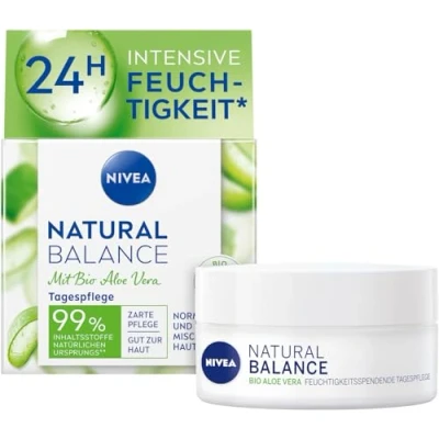 Afbeelding van NIVEA Naturally Good Radiance Day Cream Dag en nachtcrème Gezicht 50 ml