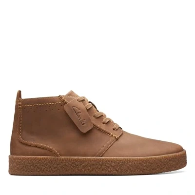 Afbeelding van Clarks Streethill Mid enkellaarzen voor heren, Dark Tan Lea, 39.5 EU