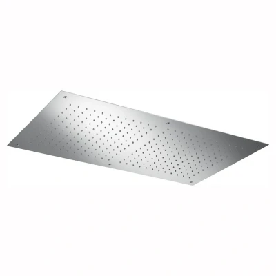 Afbeelding van HotBath Mate inbouw hoofddouche rechthoekig 50x90 cm Geborsteld nikkel M113GN
