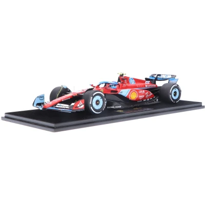 Afbeelding van Ferrari SF 24 Looksmart Modelauto 1:18 2024 Carlos Sainz Scuderia LS18F1062 Miami GP