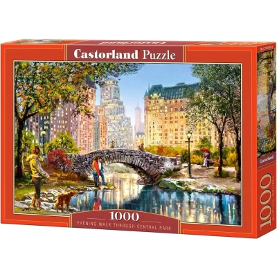 Afbeelding van Castorland Evening Walk Through Central Park 1000 stukjes