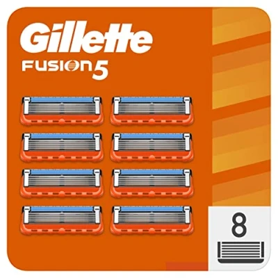 Afbeelding van Gillette Fusion5 Scheermesjes Voor Mannen, 8 Navulmesjes