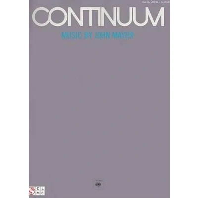 Afbeelding van Continuum piano, voix, guitare: Music by John Mayer