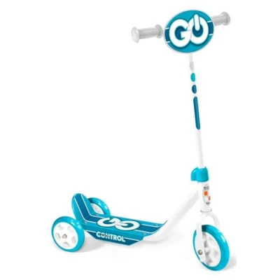 Afbeelding van 3 wiel Kinderstep Vrijloop Meisjes Blauw Unisex SKIDS CONTROL