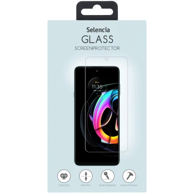 Afbeelding van Screenprotector Motorola Edge 20 Lite: Selencia Gehard Glas