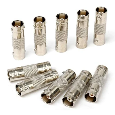 Afbeelding van BNC Female naar Coupler Connector Adapter voor CCTV Camera Video SDI/BNC Cable Joining Extension(Pack 0f 10), door Hyber&amp;Cara®