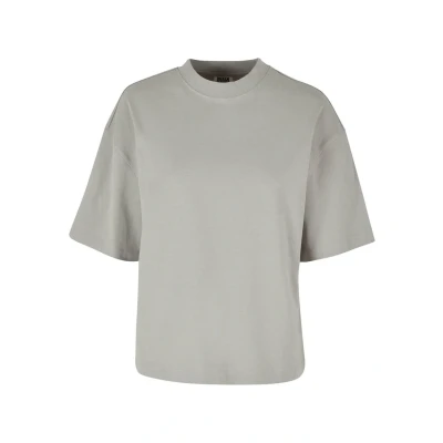 Afbeelding van Urban Classics Organic Heavy SLIT Tshirt basic, Dames, Maat: 4XL, Lightasphalt