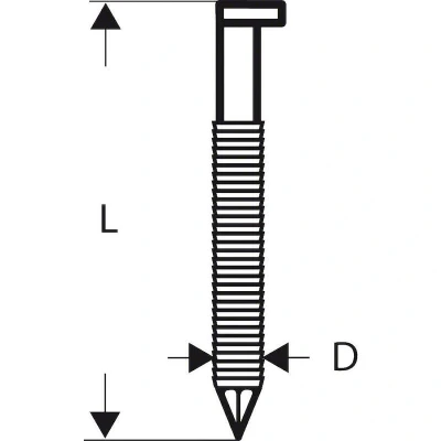 Afbeelding van Bosch Accessories 2608200021 Stripnagels SN34DK Afmeting, lengte 75 mm 3000 stuk(s)