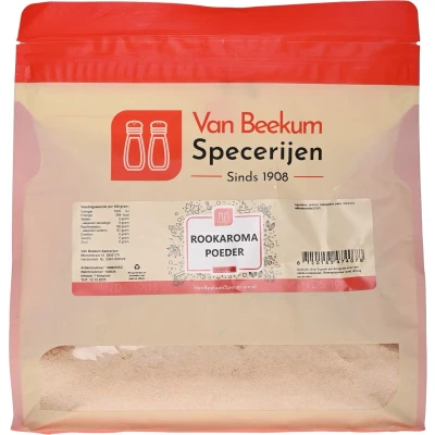 Afbeelding van Van Beekum Specerijen Rookaroma Poeder 1 kilo (hersluitbare stazak)