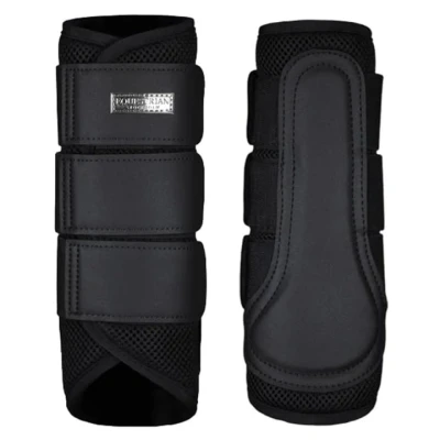 Afbeelding van Equestrian Stockholm Classic Mesh Brushing boots All Black