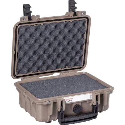 Afbeelding van Explorer Cases Outdoor koffer 2712HL.D desert tan with pick &amp; pluck foam (b x h d) 28 20 12 cm Zand