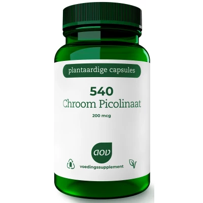Afbeelding van AOV 540 Chroom Picolinaat 200mcg Vegacaps
