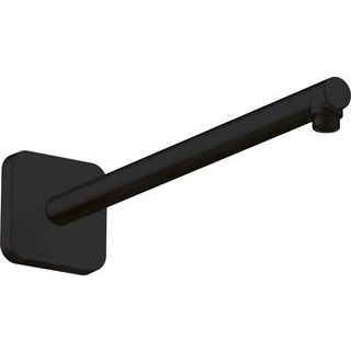 Afbeelding van Hansgrohe axor douche arm softsquare 390mm mat zwart 26967670