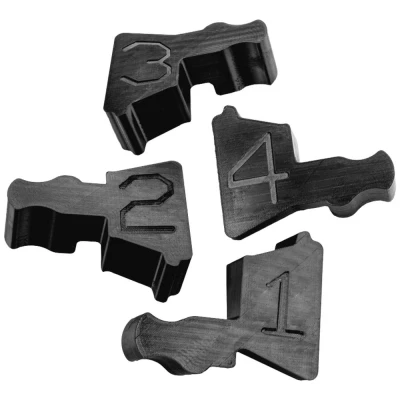 Afbeelding van DEFENDER by Adam Hall Verbindingstaps 869301ASET Polyurethaan Zwart Inhoud: 1 set(s)