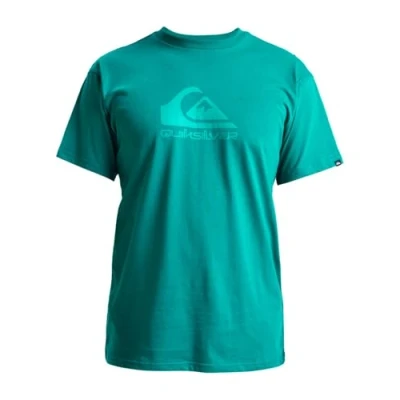 Afbeelding van Quiksilver COMP LOGO Unisex Tshirt print, Maat: Small, Blue