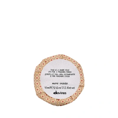 Afbeelding van Davines More Inside Shine Wax 75 ml