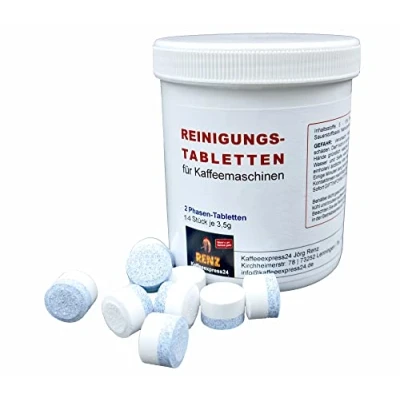 Afbeelding van 2 fasen reinigingstabletten à 3,5 g reiniger tabs compatibel met Jura koffieautomaten (14 stuks)