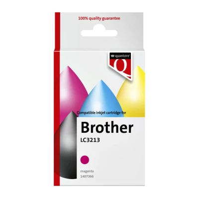Afbeelding van Inktcartridge Quantore alternatief tbv Brother LC3213 rood 1 stuk