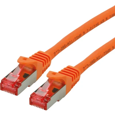 Afbeelding van ROLINE patchkabel Cat.6 S/FTP (PiMF), componentniveau, LSOH, oranje, 2 m