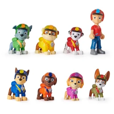 Afbeelding van Paw Patrol Jungle Pups cadeauset met 8 speelfiguren