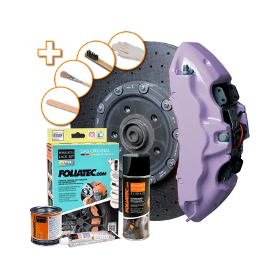Afbeelding van Foliatec Remklauwlakset Soft Violet (Pastel) 3 Componenten