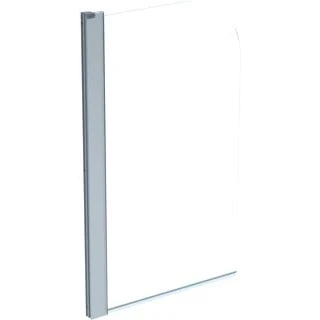 Afbeelding van Ideal Standard Connect 2 badscherm 800 mm met ronde hoek Zilver