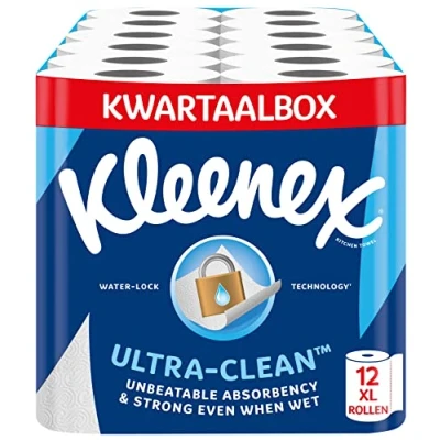 Afbeelding van 6x Kleenex Keukenpapier Ultra Clean Maxi XL 2 stuks