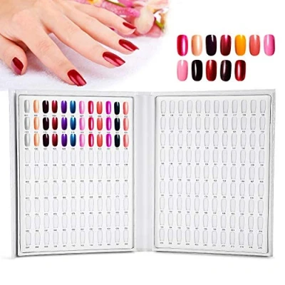 Afbeelding van Brino Kleurenboek voor 216 kleuren en nagelcreaties, wit