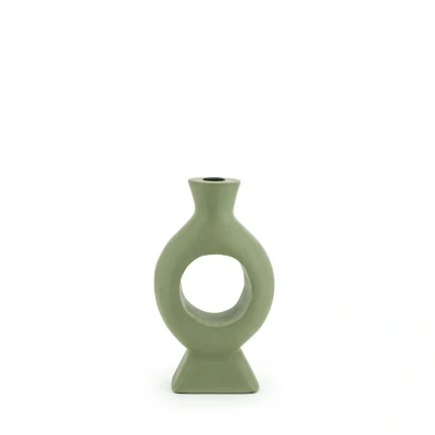 Afbeelding van By Boo Kaarsenhouder Torch Small Groen