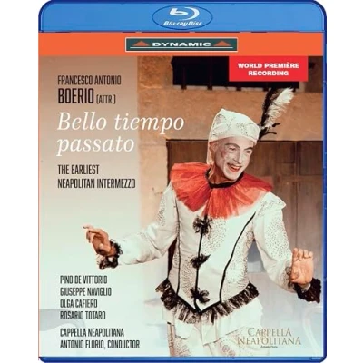 Afbeelding van Pino De Vittorio, Capella Neapolitana, Antonio Florio Boerio: Bello Tiempo Passato (Blu ray)