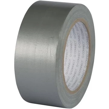 Afbeelding van ducttape, ft 48 mm X 25 m, zilver per 6