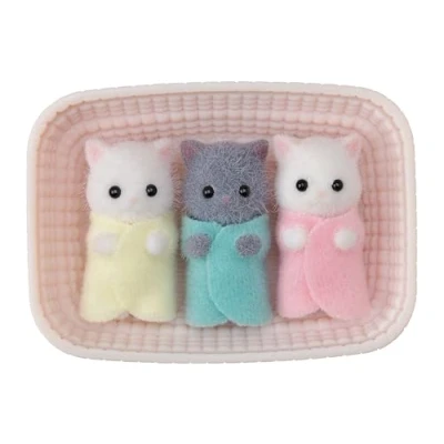 Afbeelding van Sylvanian Families 5458 Perserkatzen Drillinge Figuren FÜR PUP Poppenhuis voor kinderen, Maat: One Size, Multi coloured