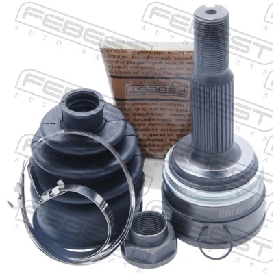 Afbeelding van FEBEST 0110 ACA33R Askoppeling Wielzijde, Achteras TOYOTA: RAV4 III SUV (XA30) 2.4 4WD, 3.5 2.0 2.2 D 2.5 4WD 2005 2013