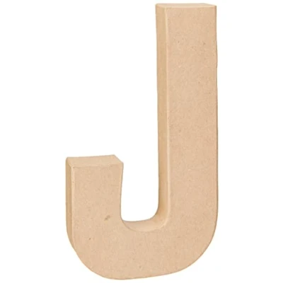 Afbeelding van Creativ Company Letter Papier maché J, 20,5cm