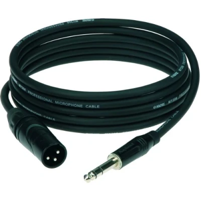 Afbeelding van Klotz M1MS1K0300 microfoonkabel 3p XLR male 6.35 mm jack 3 m